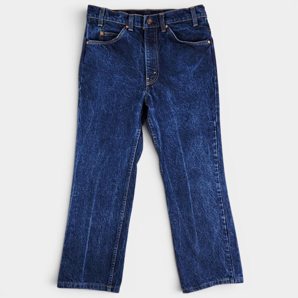 Vintage Levis 517 Jeans Mens 32x32 (Fits 30x26) Blue Orange Tab USA 1991